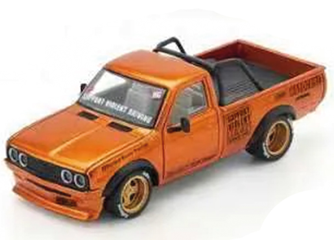 Datsun 620 Pick-up chrome orange