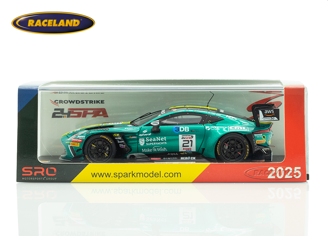 Aston Martin Vantage AMR GT3 EVO Comtoyou Racing 24H Spa 2025