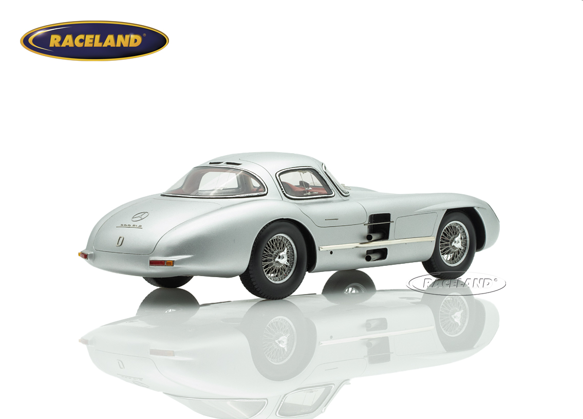 Mercedes-Benz 300 SLR Uhlenhaut Coupe 1955 - silber