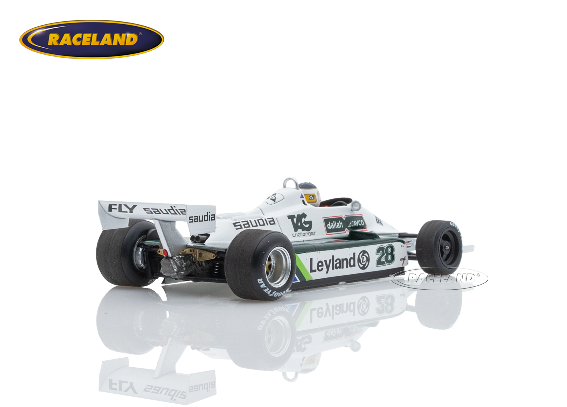 Williams FW07b Cosworth F1 Albilad Sieger GP Monaco 1980