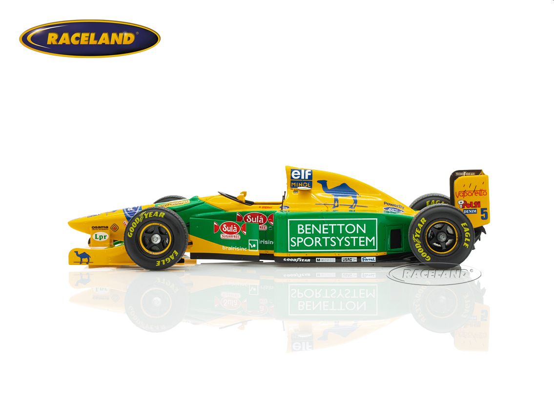 Benetton B193B Cosworth V8 F1 2° GP England Silverstone 1993