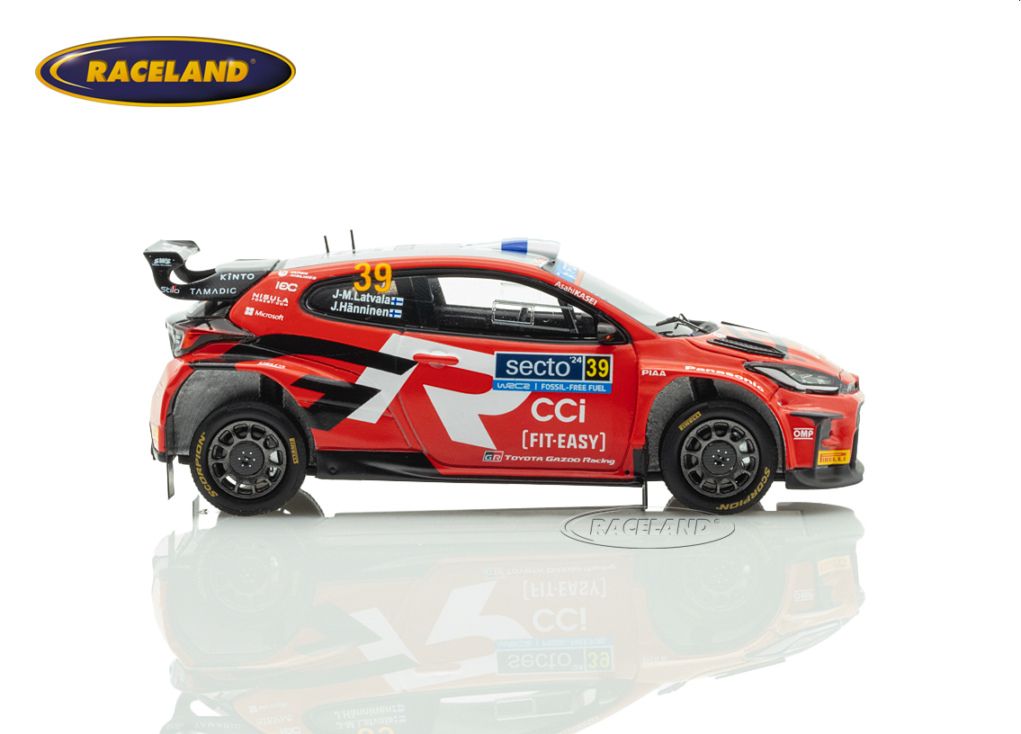 Toyota GR Yaris Rally2Gazoo Racing WRT 6° Rallye Finnland 2024