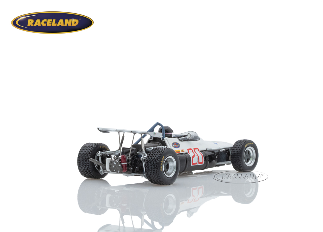 Brabham BT30 Cosworth F2 Ahrens Racing Team 7° GP Deutschland 1969