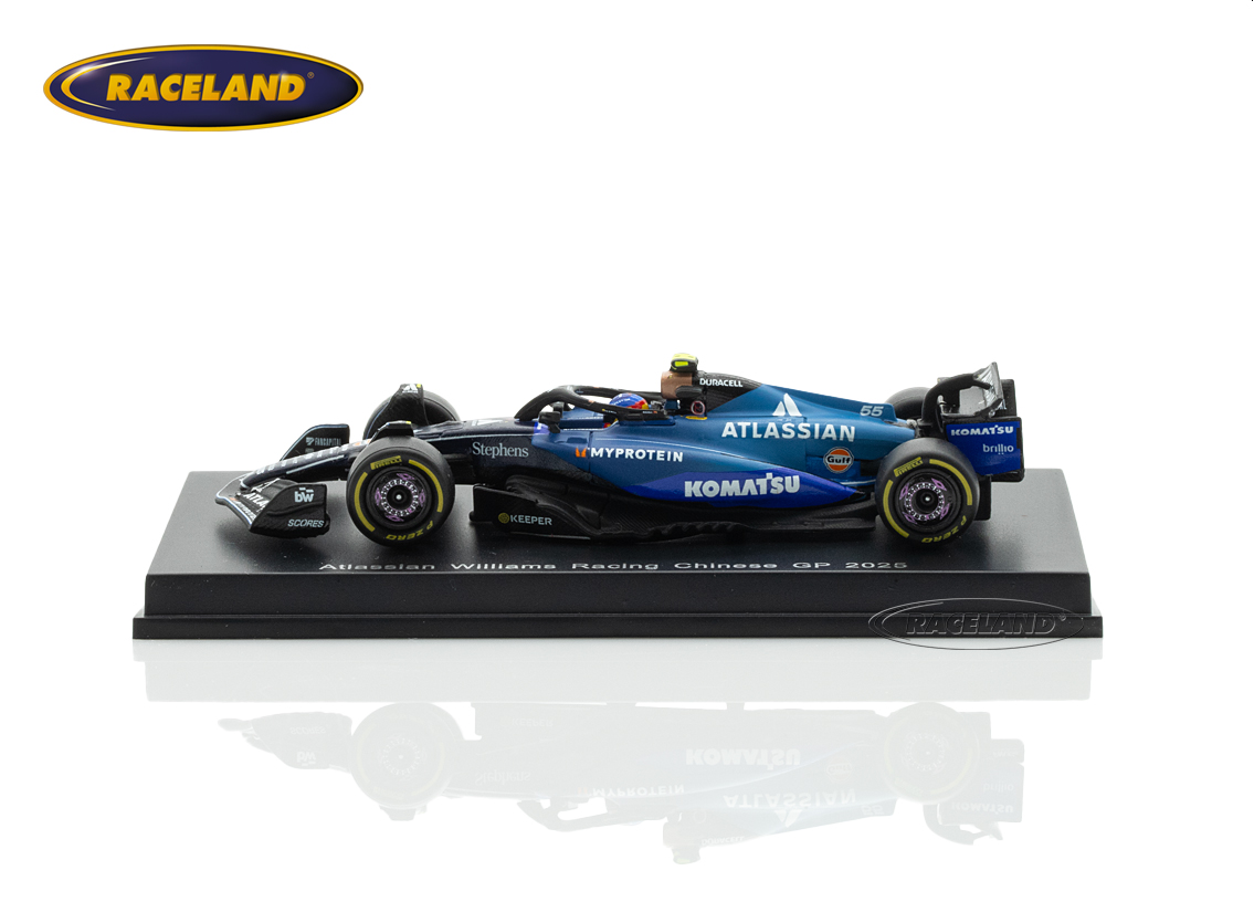 Williams FW47 Mercedes F1 Atlassian 10° GP China 2025