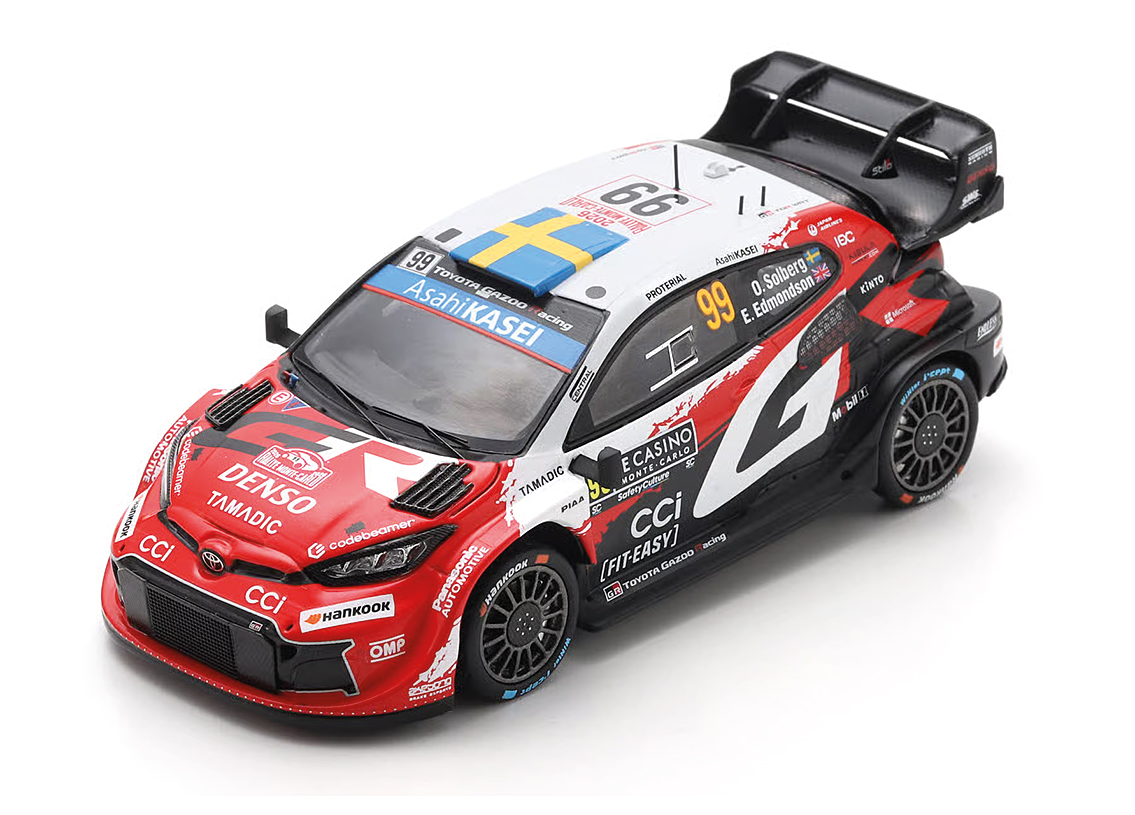 Toyota GR Yaris Rally1 Gazoo Racing WRT Sieger Rallye Monte Carlo 2026