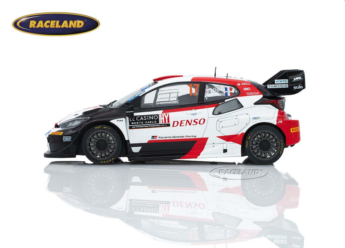 Toyota GR Yaris Rally1 Gazoo Racing WRT Sieger Rallye Monte Carlo 2023