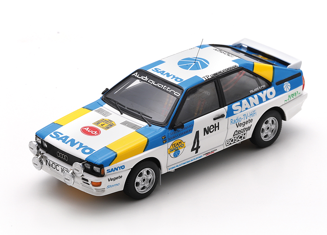 Audi Quattro Audi Sport Sweden Sieger Rallye Schweden 1982