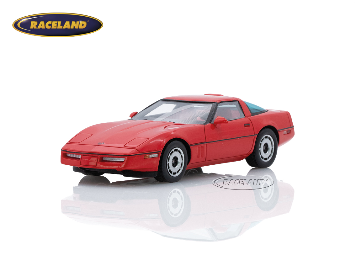 Chevrolet Corvette C4 1984 geschlossen - rot