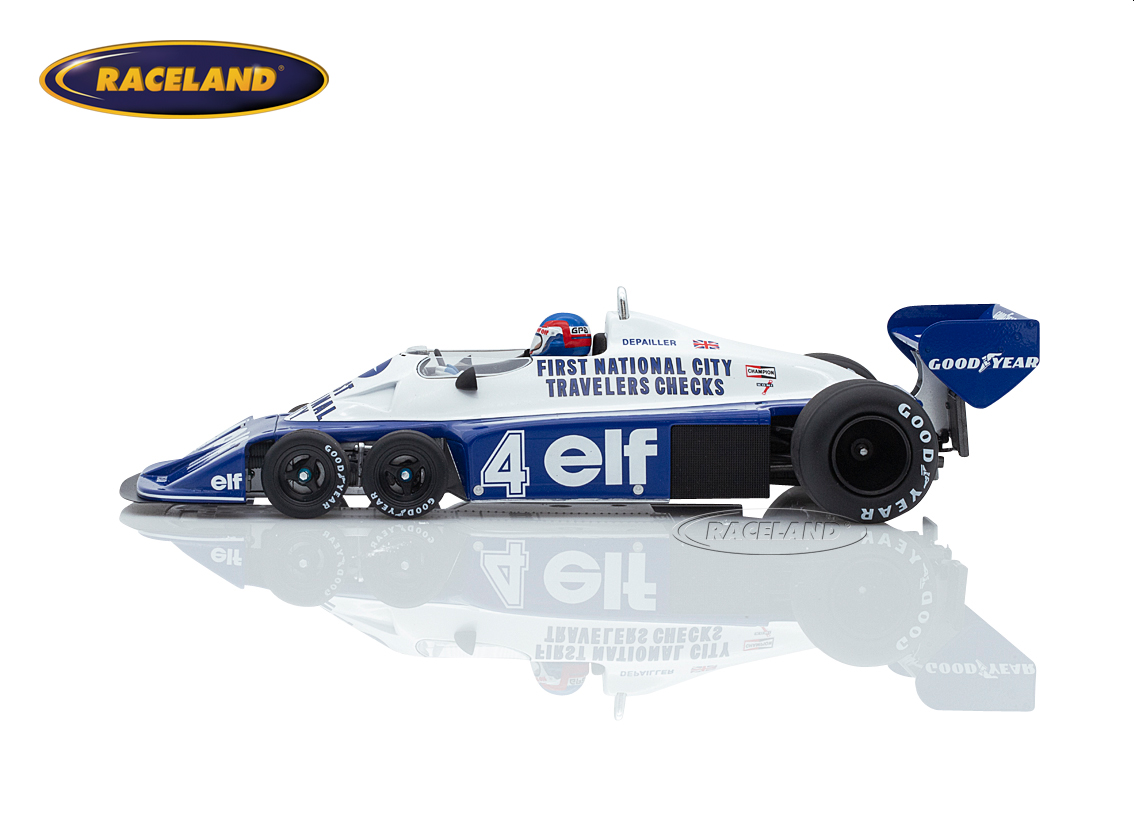 Tyrrell P34 Cosworth V8 Sechsrad F1 elf 3° GP Südafrika 1977