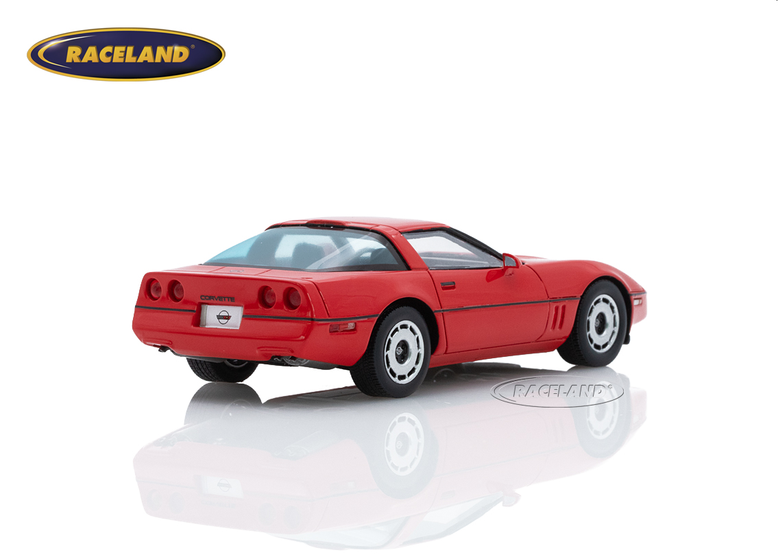 Chevrolet Corvette C4 1984 geschlossen - rot