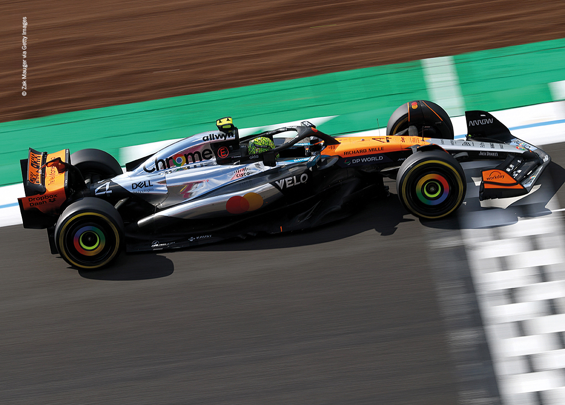 McLaren MCL39 Mercedes F1 Sieger GP England 2025