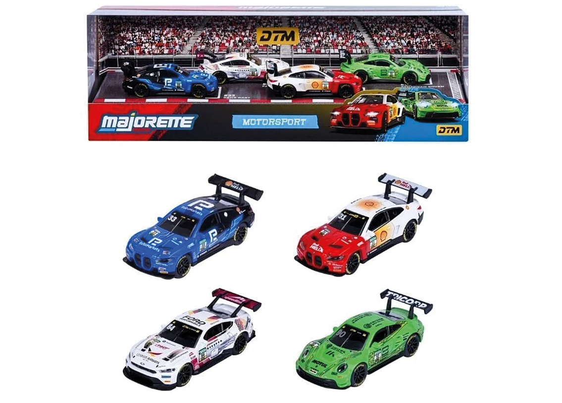 DTM Geschenkset mit 4 Autos