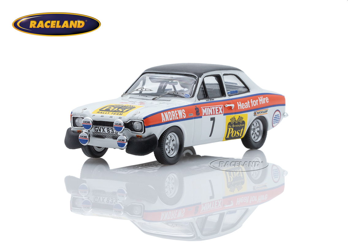 Ford Escort MkI RS 2000 Andrews Heat for Hire 8° Mintex Rallye GB 1975