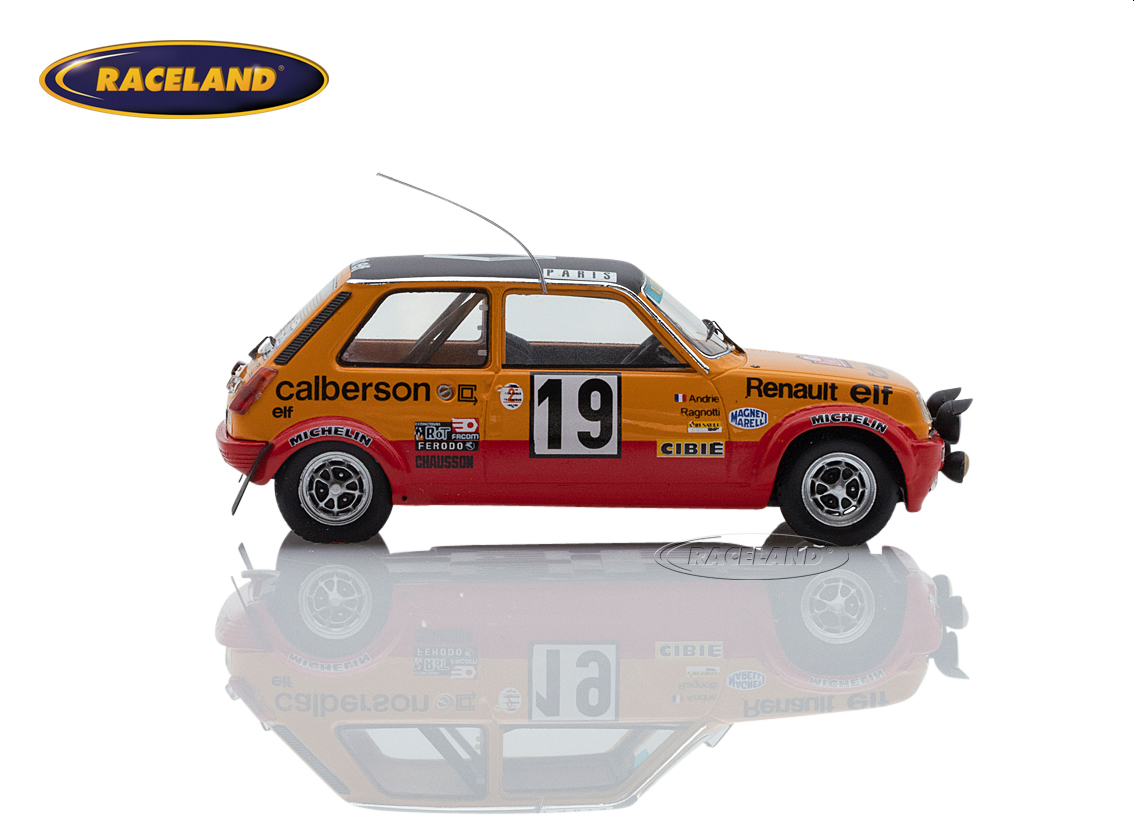 Renault 5 Alpine elf Calberson 2° Rallye Monte Carlo 1978