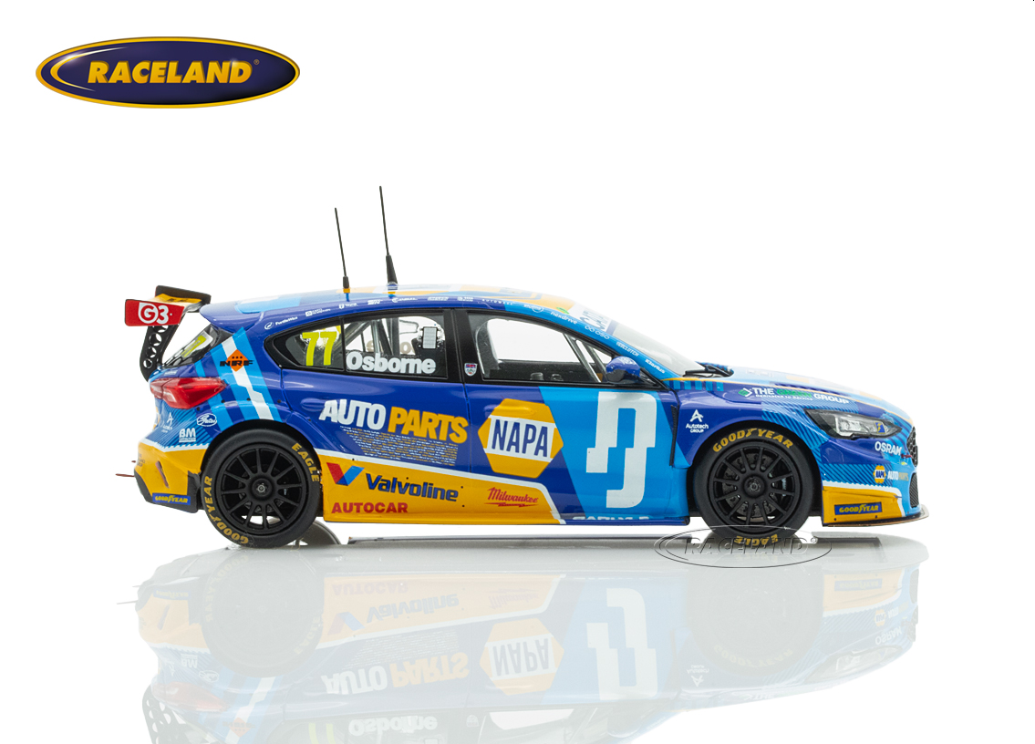 Ford Focus NAPA Racing UK BTCC Knockhill 2024