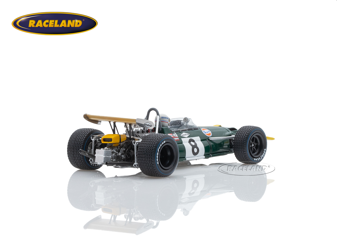Brabham BT26A Cosworth V8 F1 MRD 3° GP Mexiko 1969