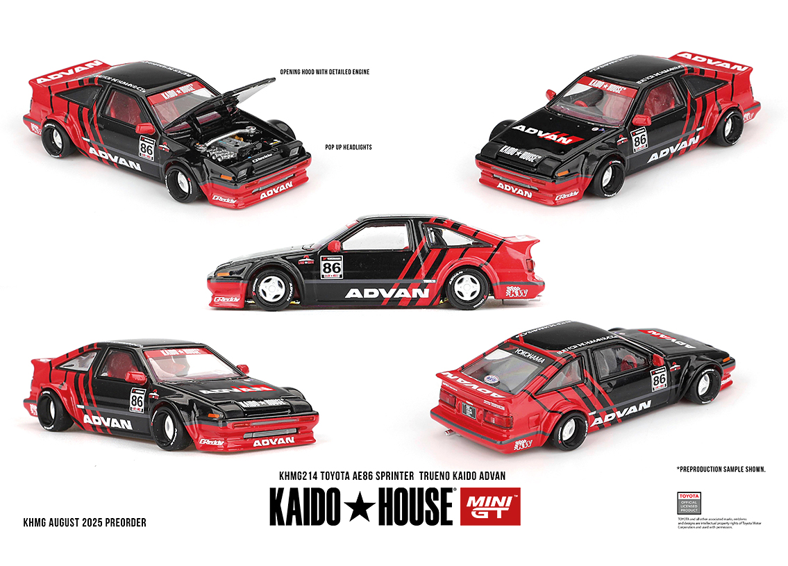 Toyota AE86 Sprinter Trueno Kaido Advan 1983