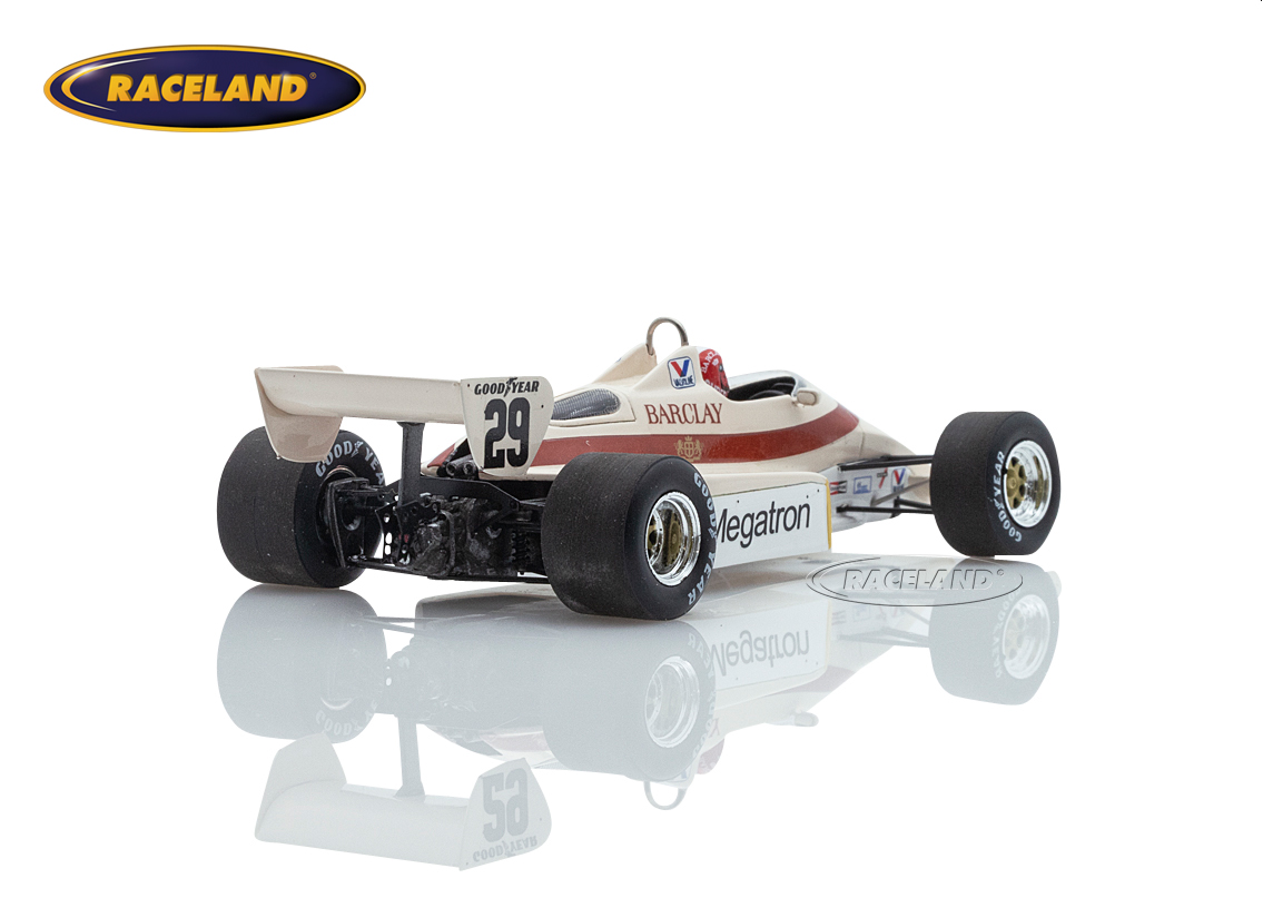 Arrows A6 Cosworth V8 F1 Barclay 11° GP USA Ost Detroit 1983