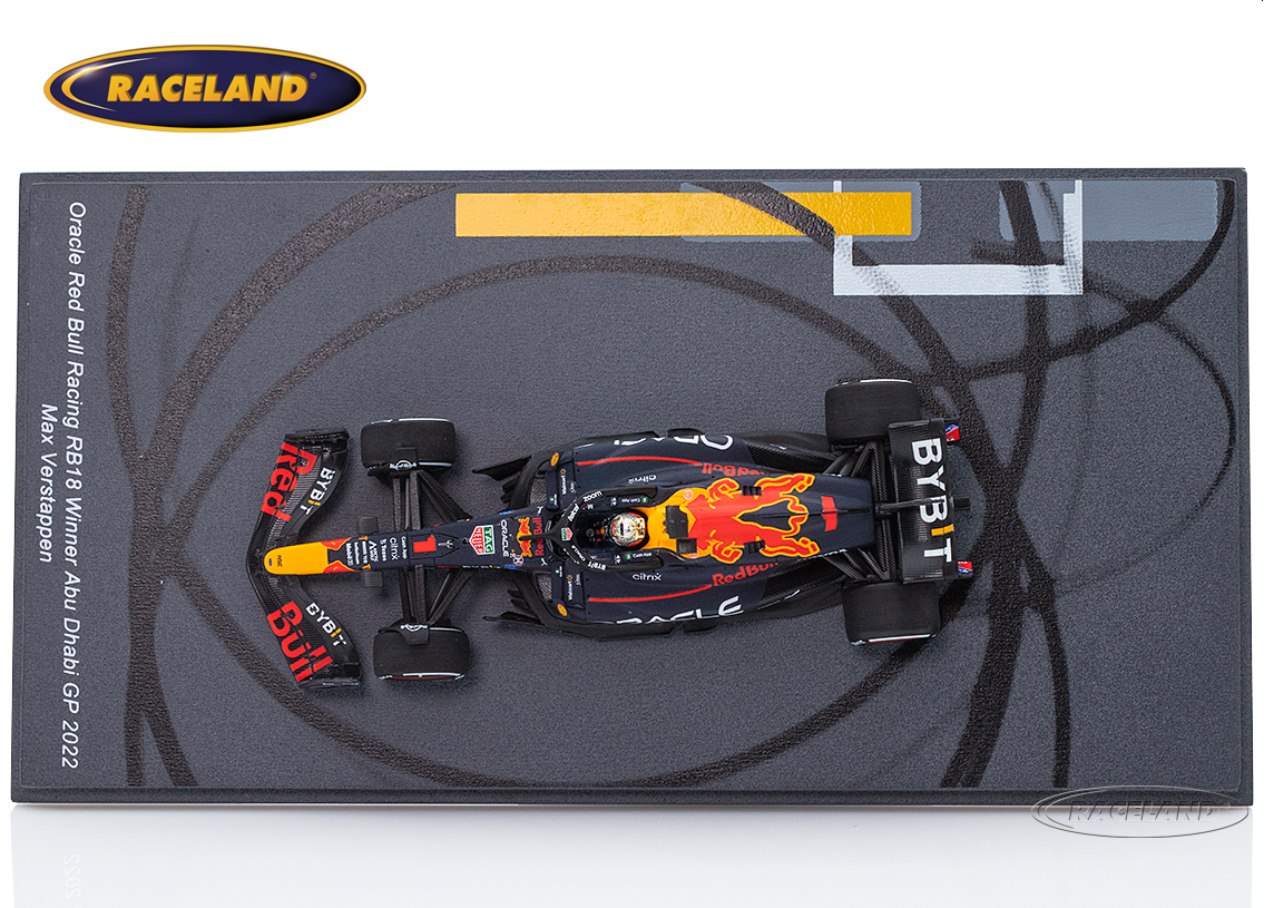 Red Bull RB18 Oracle F1 Sieger GP Abu Dhabi Weltmeister 2022