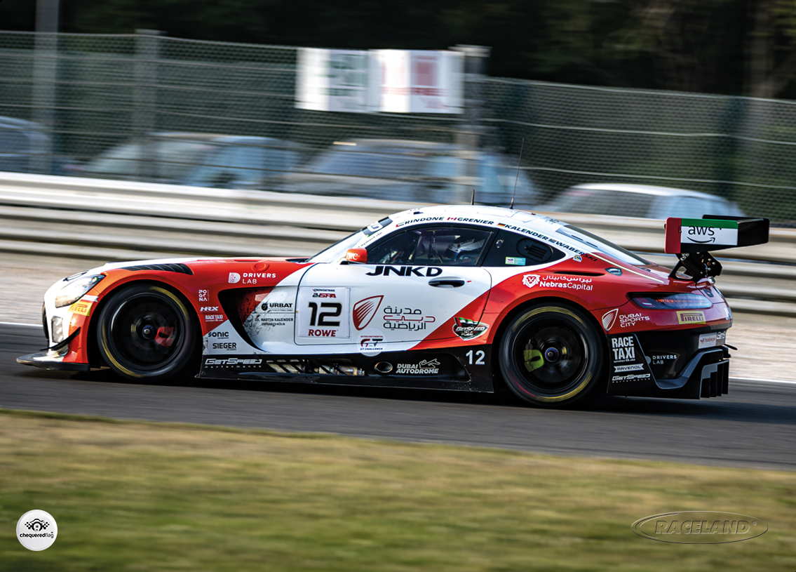 Mercedes AMG GT3 EVO GetSpeed Team Dubai 47° 24H Spa 2026
