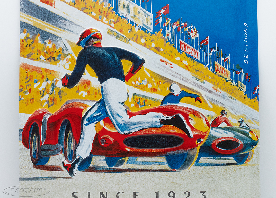 Blechschild 24H Le Mans 30 x 40cm