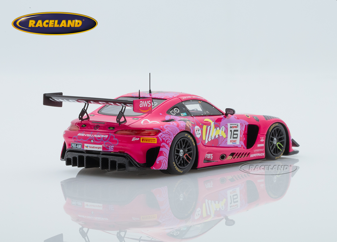 Mercedes AMG GT3 Evo Uno Racing Team with Landgraf 36° 24H Spa 2024