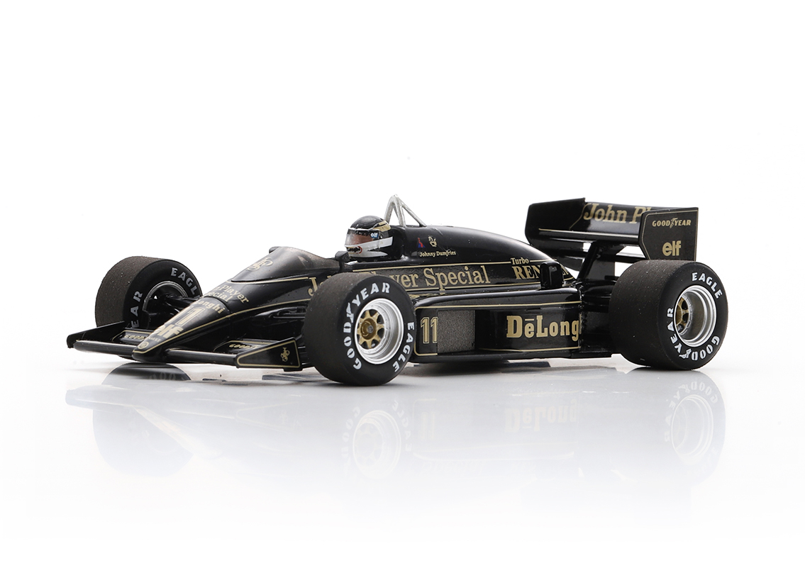 Lotus 98T Renault V6 F1 JPS Team 5° GP Ungarn Hungaroring 1986