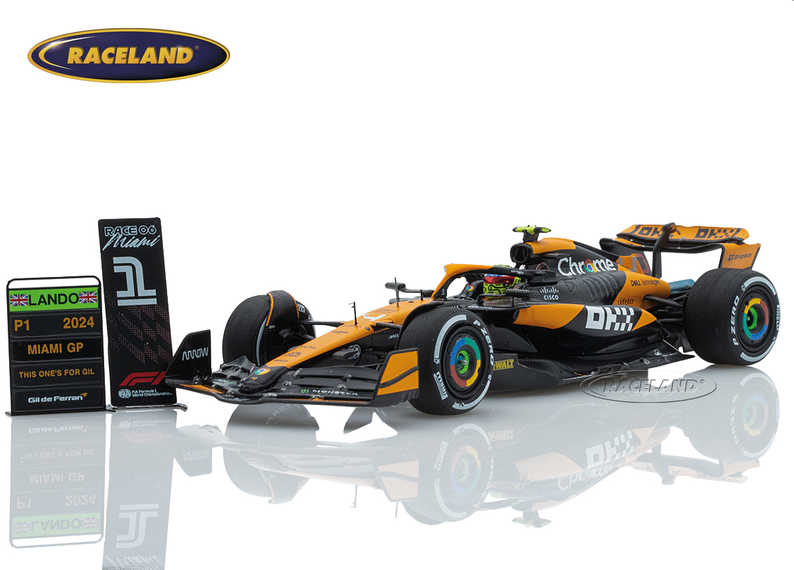 McLaren MCL38 Mercedes F1 Sieger GP Miami 2024
