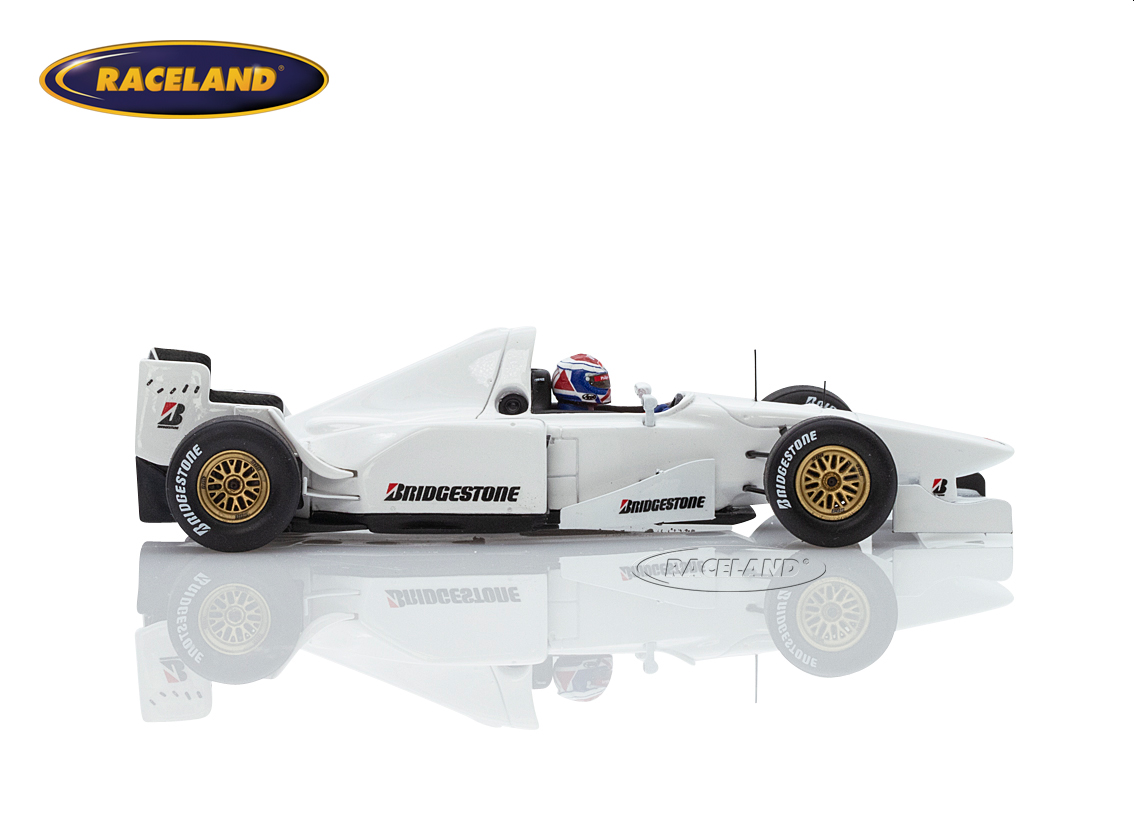 Ligier JS41 F1 Bridgestone Reifentests Suzuka 1996