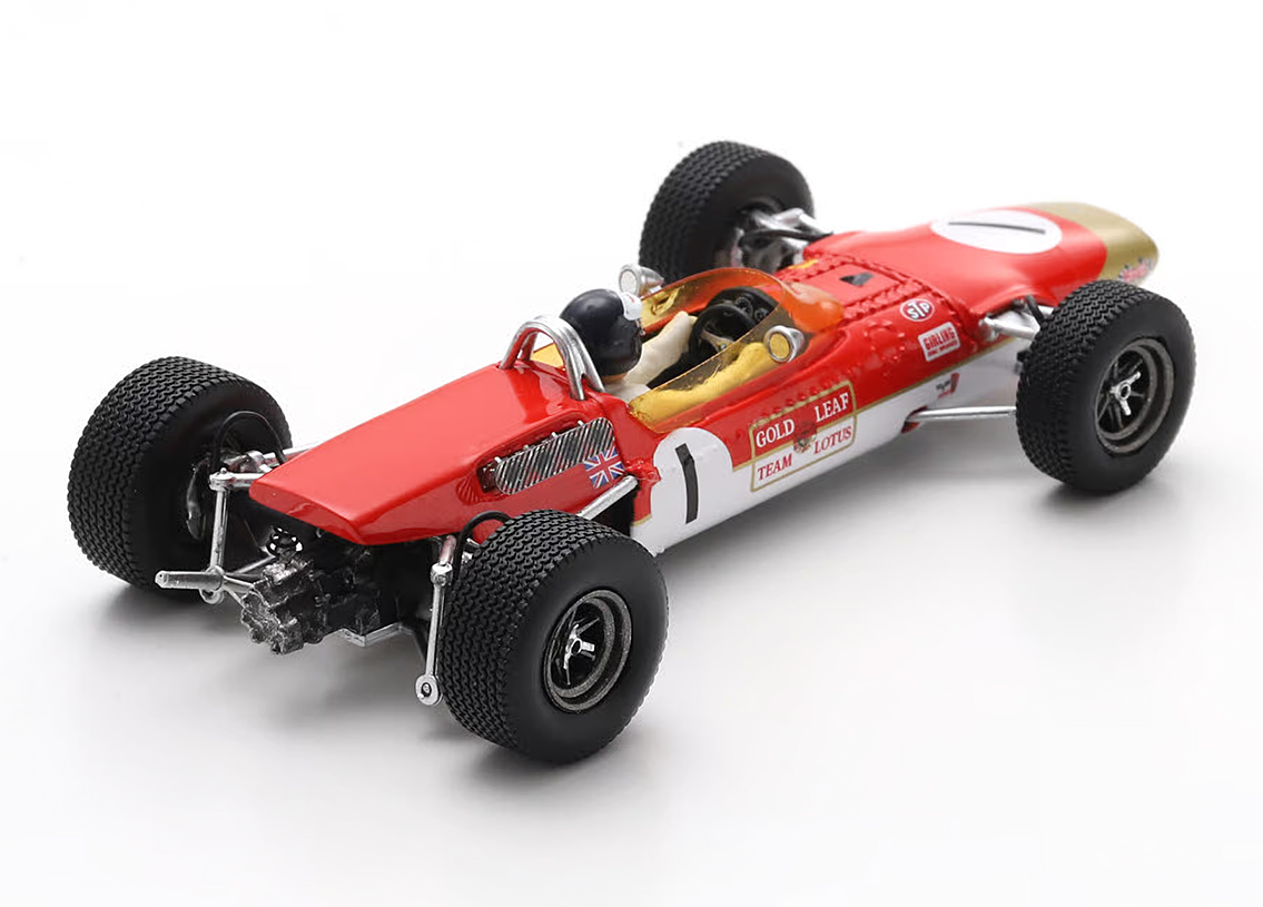 Lotus 48 Cosworth FVA F2 Gold Leaf Team GP Barcelona Montjuic 1968
