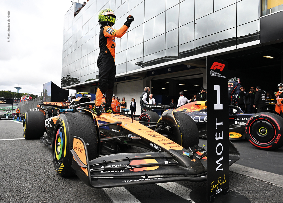 McLaren MCL39 Mercedes F1 Sieger GP Brasilien 2025