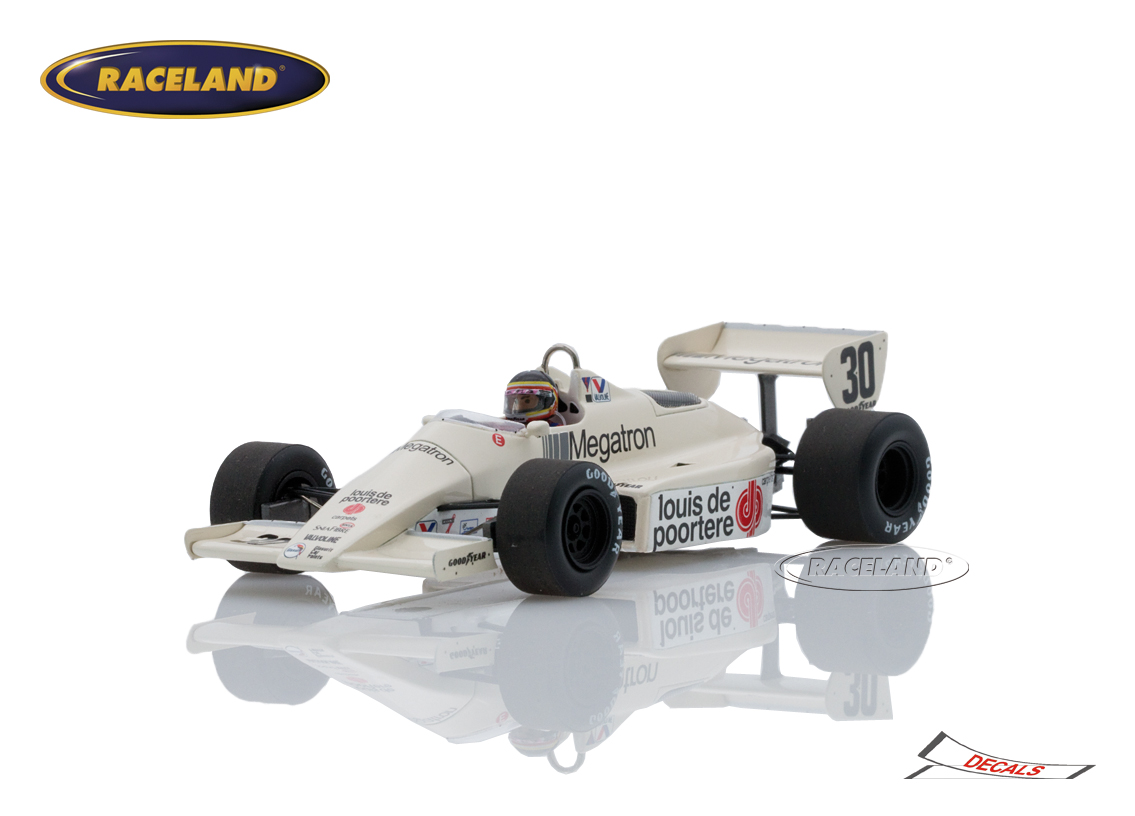 Arrows A6 Cosworth V8 F1 Arrows Racing 7° GP USA Ost Detroit 1983