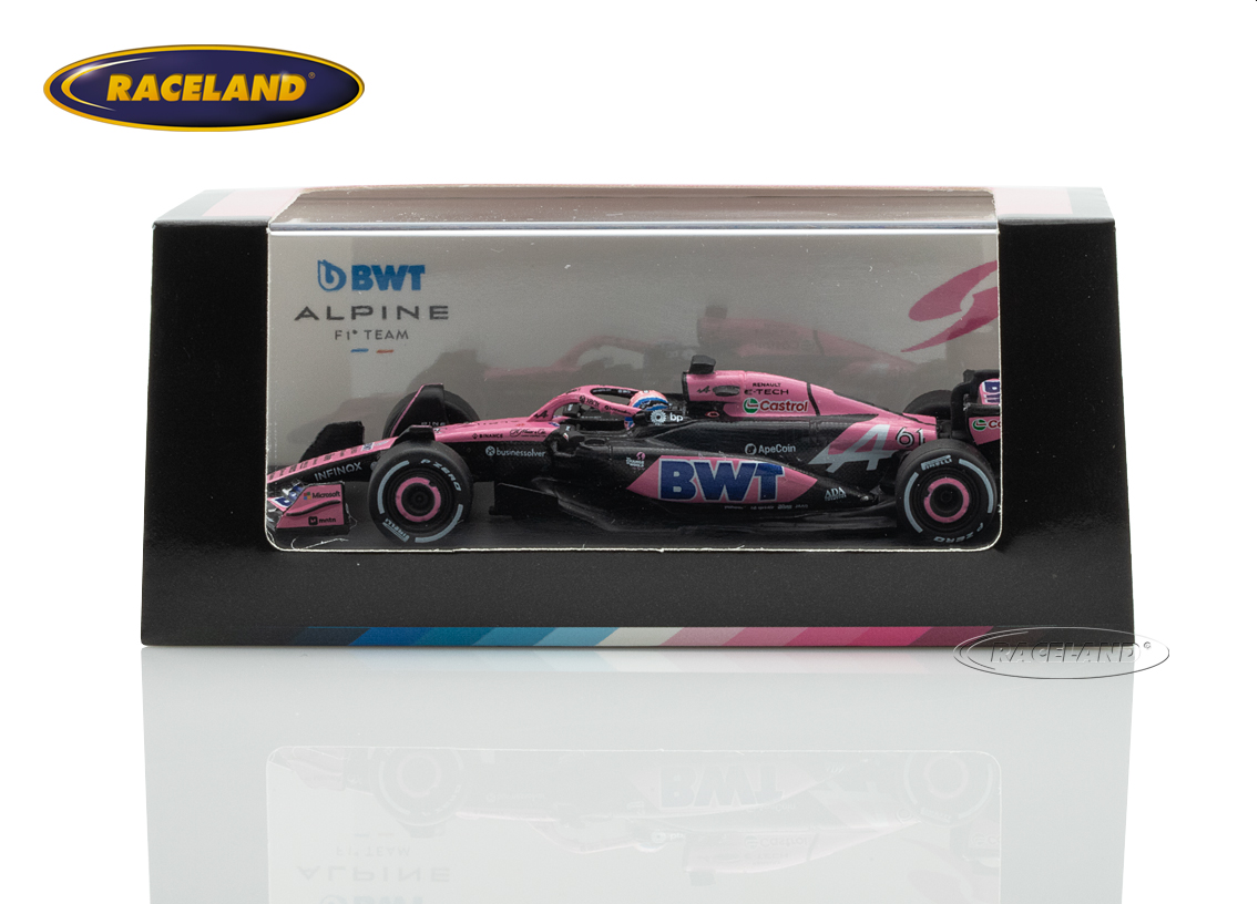 Alpine A524 Renault F1 BWT 15° GP Abu Dhabi 2024