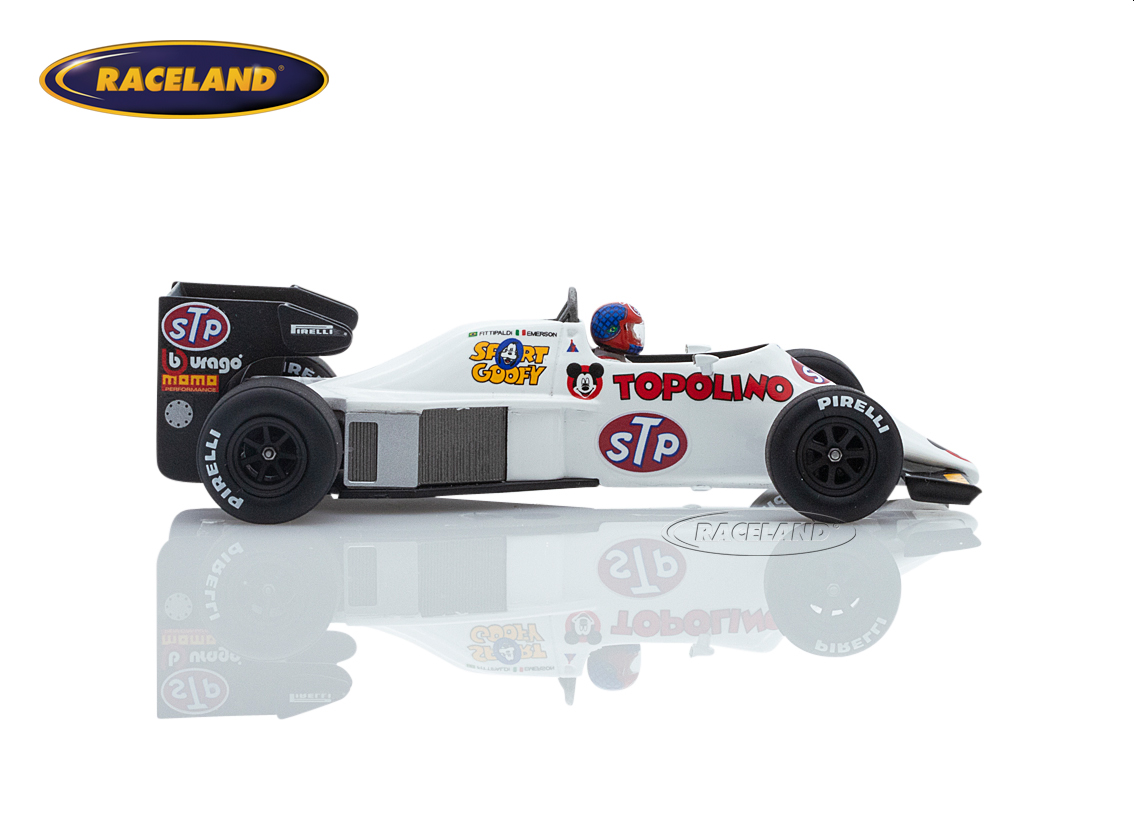 Spirit 101 Hart Turbo F1 Topolino STP F1 Tests Jacarepuaguá Brasilien 1984