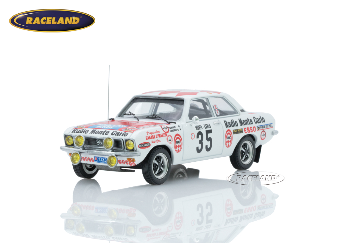 Opel Ascona Ecurie Monaco 14° Rallye Monte Carlo 1975