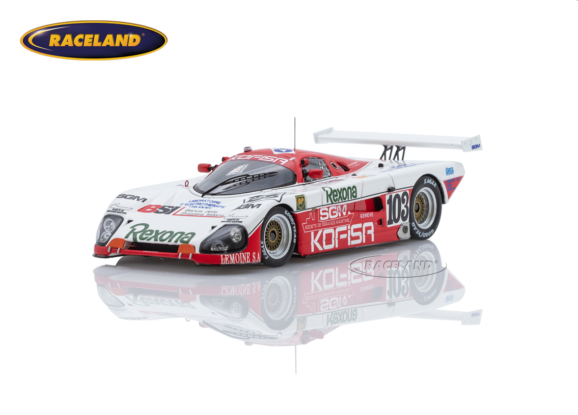 Spice SE88C Cosworth France Prototeam Le Mans 1989