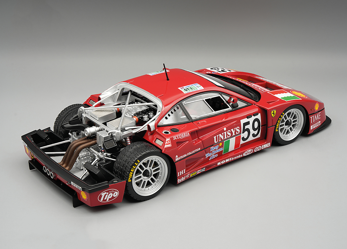 Ferrari F40 GTE Ennea SRL Igol Ferrari Club Italia Le Mans 1996
