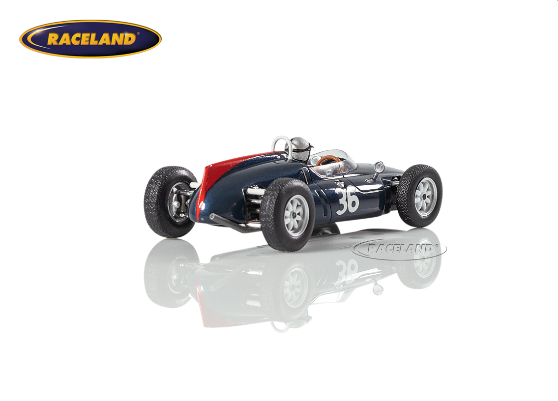 Cooper T53 Climax F1 Yeoman Credit Racing 6° GP England Aintree 1961