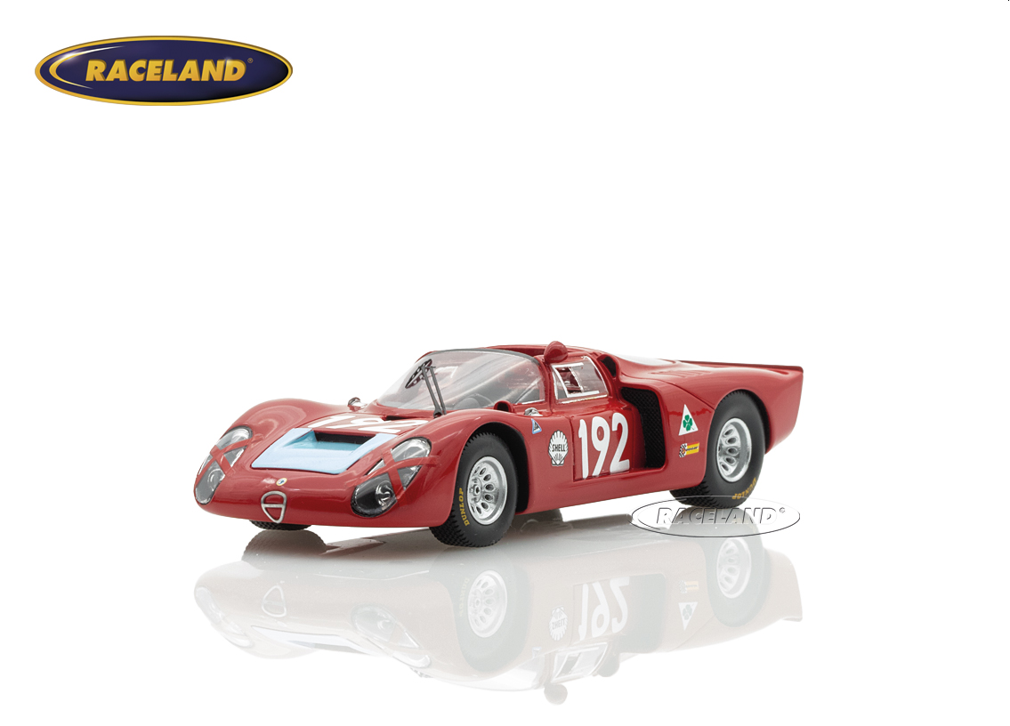 Alfa Romeo T33/2 Autodelta Spa 3° Targa Florio 1968