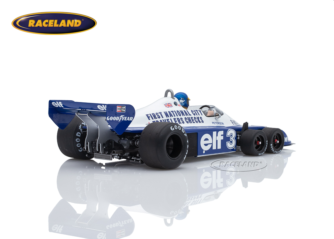 Tyrrell P34 Cosworth V8 Sechsrad F1 elf 6° GP Italien 1977