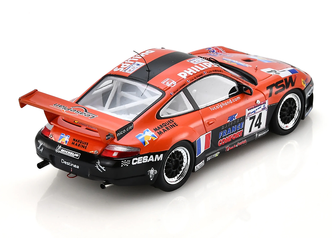 Porsche 996 GT3-R Luc Alphand Adventure 17° Le Mans 2001