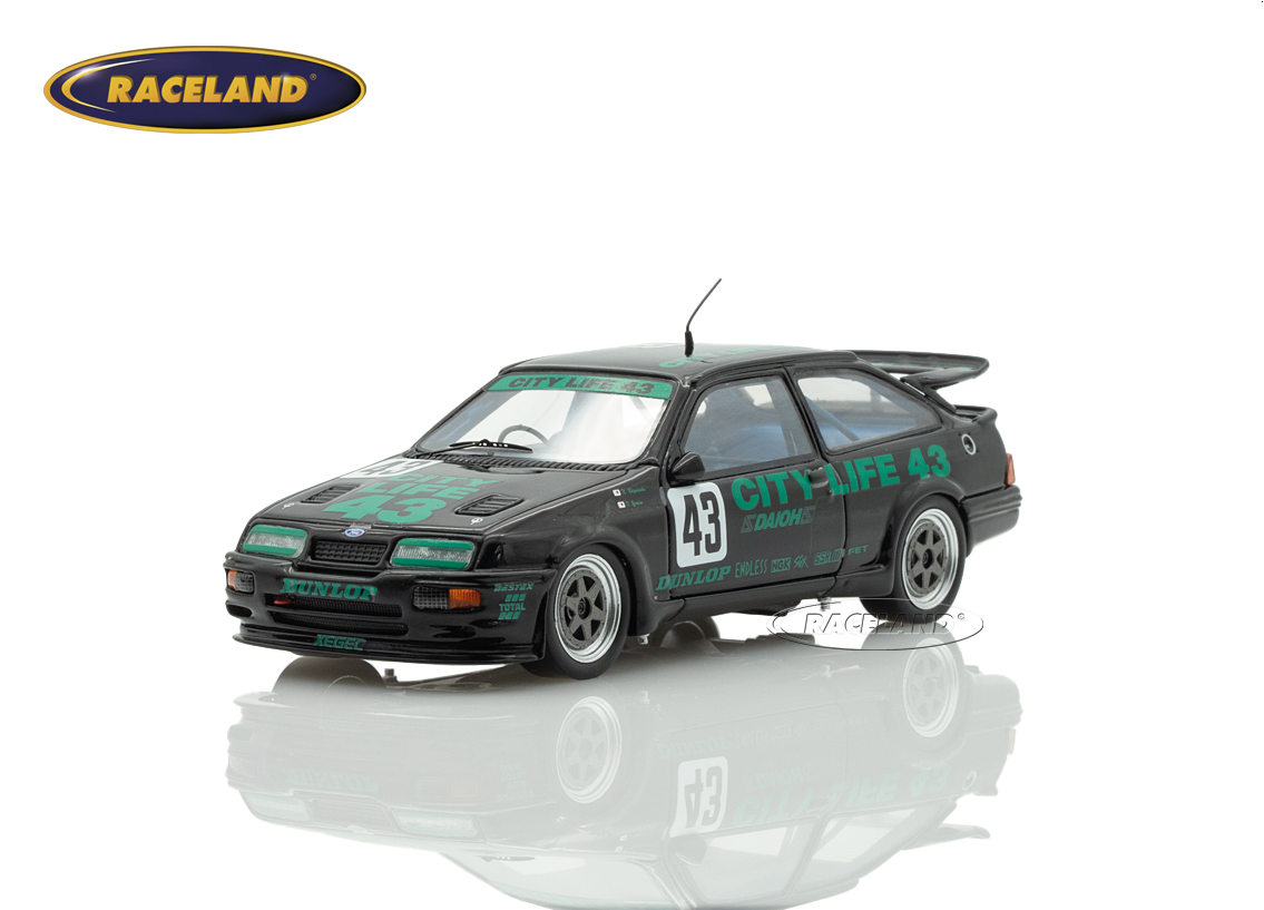 Ford Sierra RS500 Cosworth 7° JTC Tsukuba Race de Nippon 1990