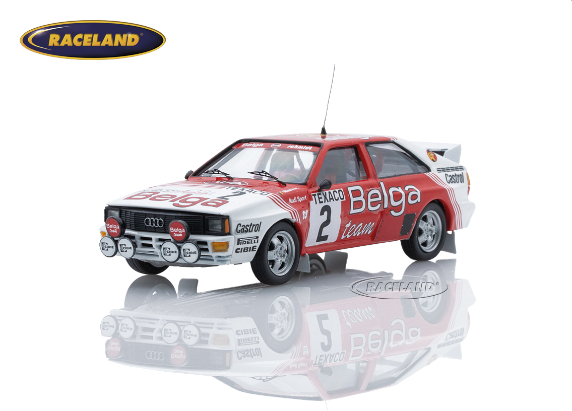 Audi Quattro A1 Belga Sieger Rallye Boucles de Spa 1983