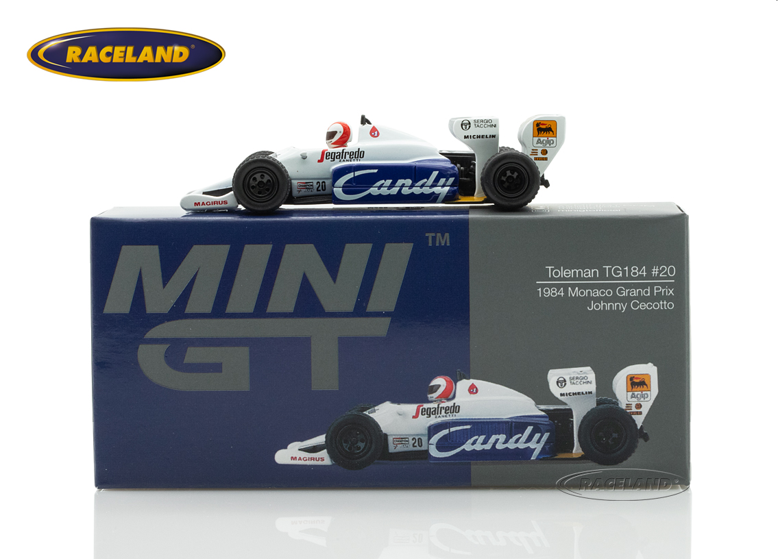 Toleman TG184 Hart Turbo F1 Candy GP Monaco 1984