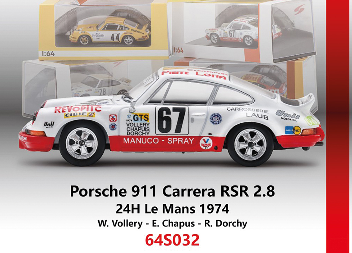 Porsche Carrera RSR Porsche Club Romand Le Mans 1974