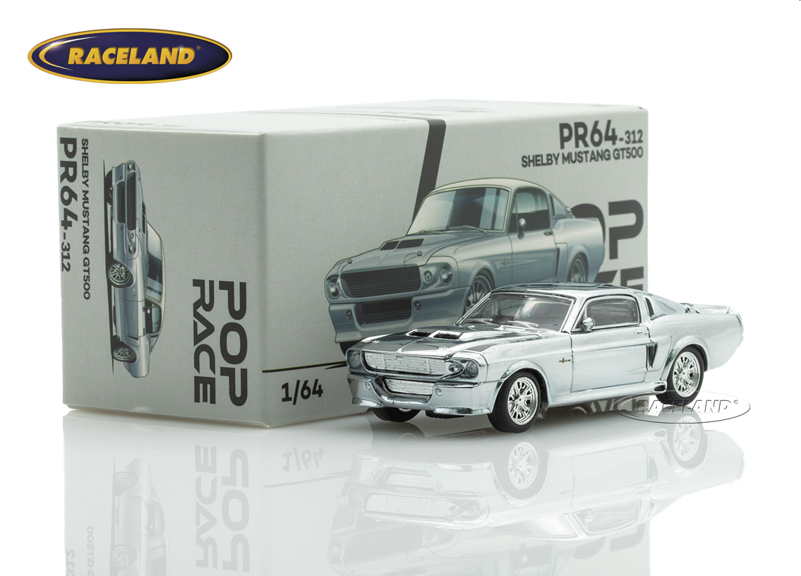 Ford Shelby Mustang GT500 - chrom silber
