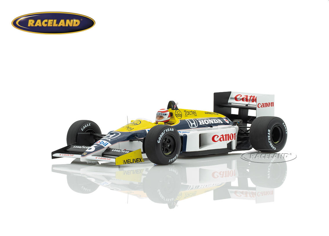 Williams FW11 Honda V6 F1 Canon Sieger GP Brasilien 1986