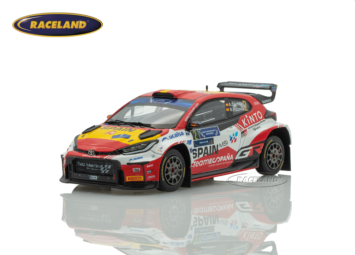 Toyota GR Yaris Rally2 TM Motorsport Sieger FIA Motorsport Games Rallye 2024