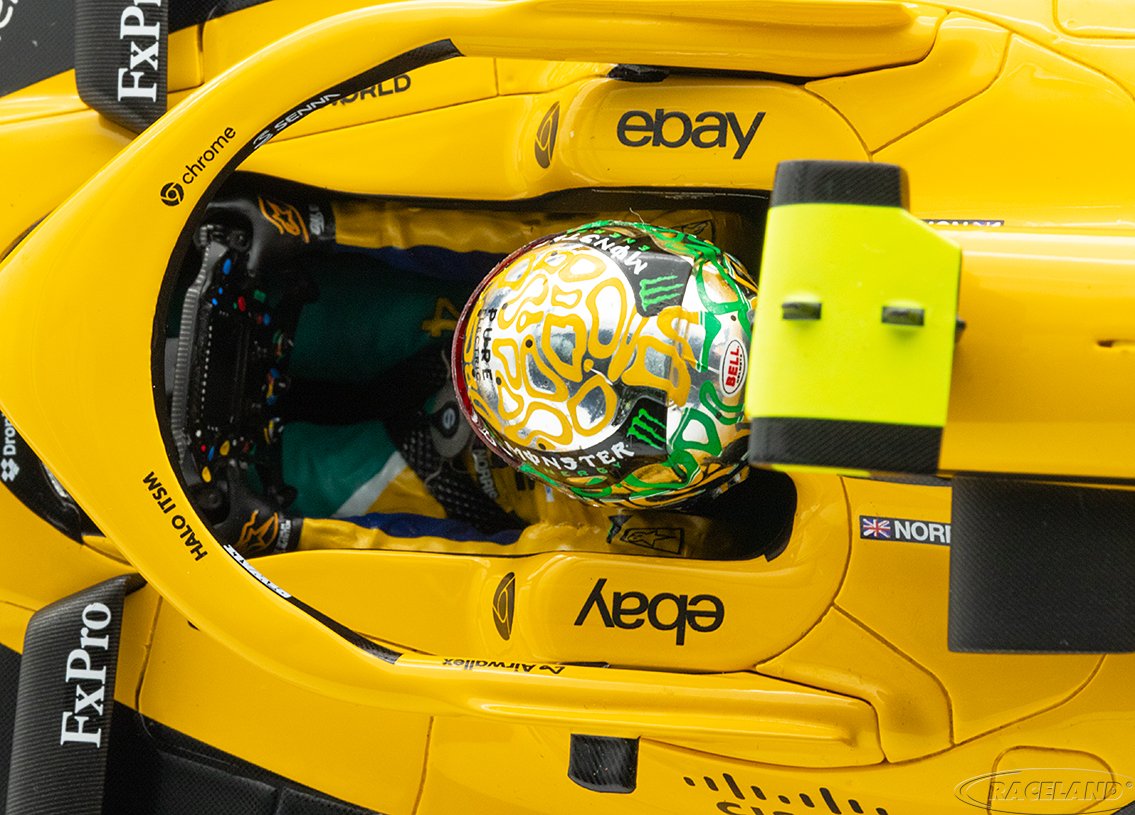 McLaren MCL38 Mercedes F1 Senna Design 4° GP Monaco 2024