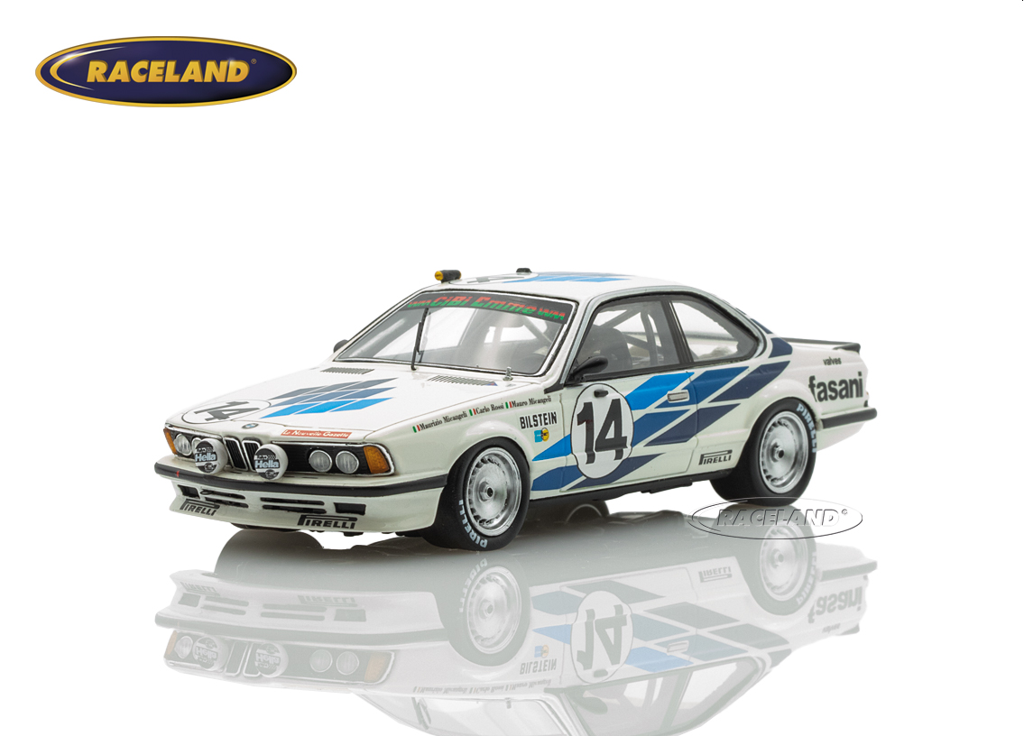 BMW 635 CSi Ci Bi Emme 2° 24H Spa 1986